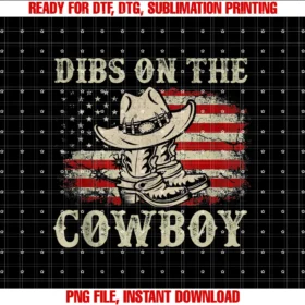 Cowboy Boots Dibs on the Cowboy Vintage Usa Flagcowboy Boots Dibs on the Cowboy Western Life Country Us Flag Tee