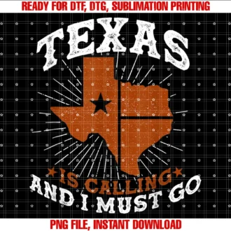 Cowboy Countryside Texan Gift Ideatexas is Calling and I Must Go Texas Tee