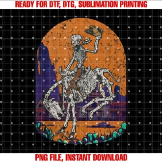 Cowboy Horse Riding Last Minute Halloween Costumewestern Country Cowgirl Cowboy Skeleton Halloween Spooky Tee