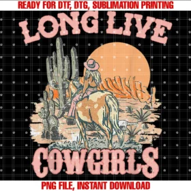 Cowgirl Shirtlong Live Cowgirl Shirtlong Live Howdy Rodeo Western Country Southern Cowgirls Tee