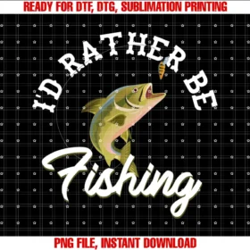 Crazy Cool Fishing Teesid Rather Be Fishing Shirt Funny Fisherman Gift Tee