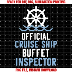 Cruise Cg Teesofficial Cruise Ship Buffet Inspector Cruising Trip Tee
