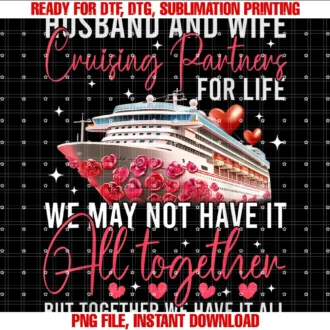Cruise Couples Trip 2025 Marriage Valentine Triphusband Wife Cruising Anniversary Trip 2025 Honeymoon Love Tee