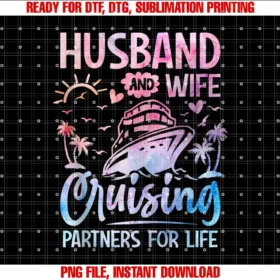 Cruise Partners or Couples Vacation Matching Teehusband and Wife Cruise Partners for Life Cruise Vacation Tee