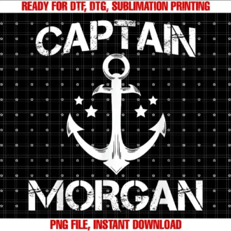 Custom Boat Sailor Christmas Last Name Hat Skippercaptain Morgan Funny Birthday Personalised Surname Clan Gift Tee