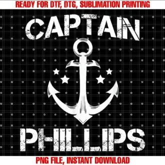 Custom Boat Sailor Christmas Last Name Hat Skippercaptain Phillips Funny Birthday Personalized Surname Gift Tee
