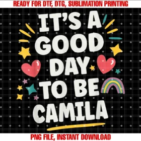 Custom Gifts for Women Gift for Camilacamila Personalized Retro Girls Custom Camila Name Tee