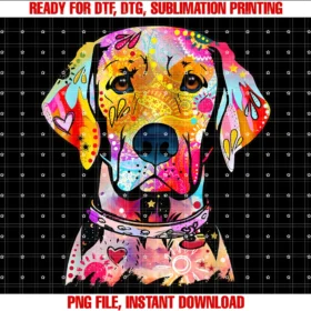 Cute Abstract Labrador Retriever Gifts Men Womencolorful Abstract Labrador Retriever Portrait Lab Owner Tee