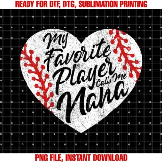 Cute Baseball Sayings Shirts for Women Mommy Favorite Player Calls Me Nana Baseball Heart Cute Grandma Tee