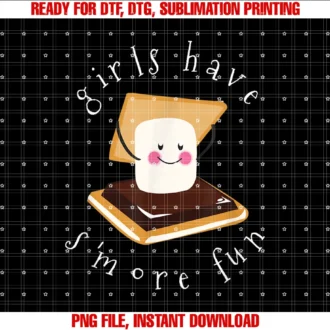 Cute Camping Girl Outdoors Giftsgirls Have Smore Fun Funny Camping Trip Kids Gift Tee