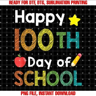 Cute Colorful Happy 100 Days of Schoolcute Happy 100th Day of School Teacher Colorful 100th Day Tee