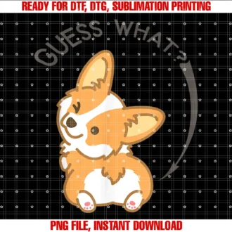 Cute Corgi Shirtscorgi Guess What Corgi Butt Funny Gift Tee