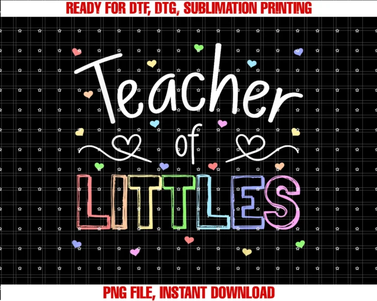 Cute Daycare Teacher Apparelteacher of Littles Daycare Prek Kindergarten Teacher Tee