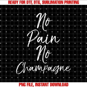 Cute Fitness Workout Design Studiofunny Workout Gift for Women Cute No Pain No Champagne Tee