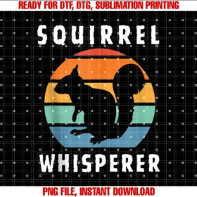 Cute Funny Vintage Squirrel Reto Squirrel Loverfunny Squirrel Whisperer Art Men Women Kids Squirrel Lover Tee