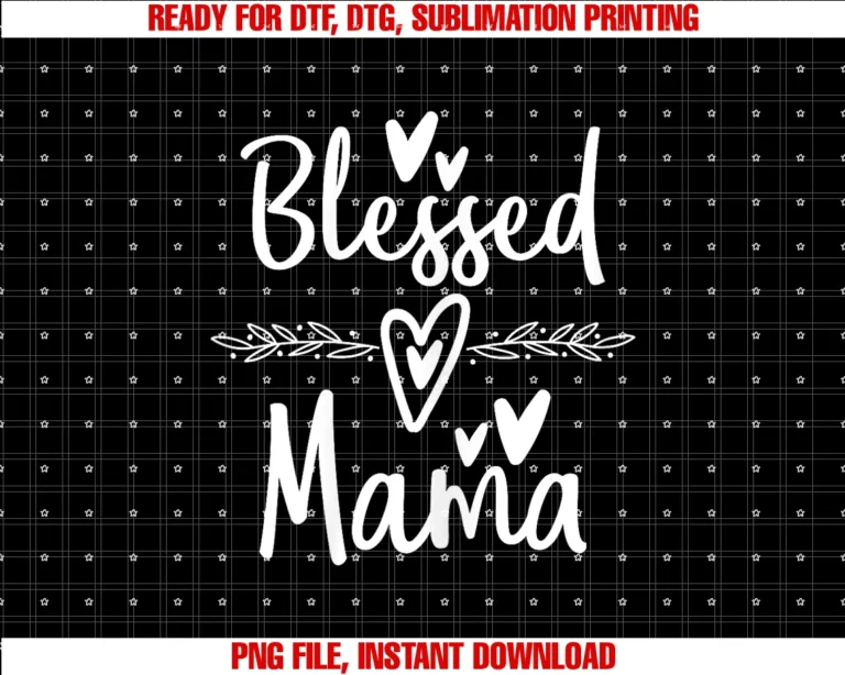 Cute Mother Shirtsblessed Mama Funny Mother Mom Tee
