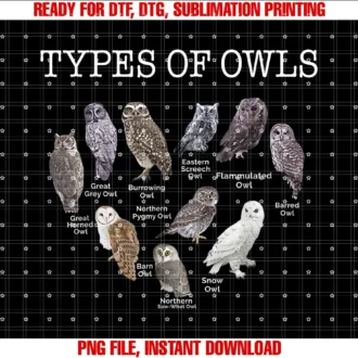 Cute Owl Heart Lover Gift Ideatypes of Owls Educational Cute Owl Lover Gift Men Women Kids Tee