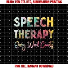 Cute Slp Shirts by Gigiscolorful Speech Therapy Every Word Counts Slp Tee