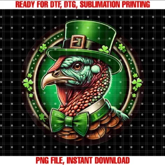 Cute Turkey St Patricks Day Loverfunny Leprechaun Turkey St Patricks Day Kids Men Women Tee