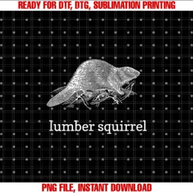 Cute and Funny Animal Slumber Squirrel Fun Quirky Bad Zoology Tee Tee
