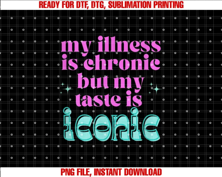 Cute Trendy Chronically Ill Out of Spoonsfunny Chronic Illness Awareness Spoonie Chronic but Iconic Tee