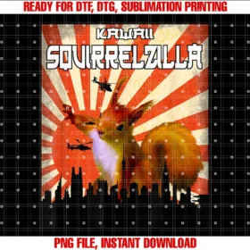 Cutezilla Animal Cute Teesquirrelzilla Squirrel Wear Cute Squirrel Tee Kawaii Tee
