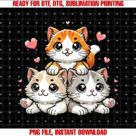 Cutest Catscute Kawaii Cats Neko Funny Kitten Cat Lover Gift Women Girl Tee