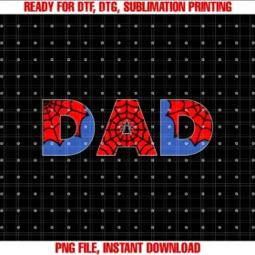 Dad Birthday Boy Spider Family Party Decorations Tee