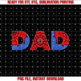 Dad Birthday Boy Spider Family Party Decorations Tee
