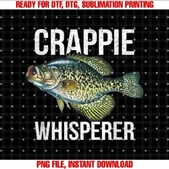 Crappie Fishing Apparelcrappie Whisperer Crappie Fishing Tee