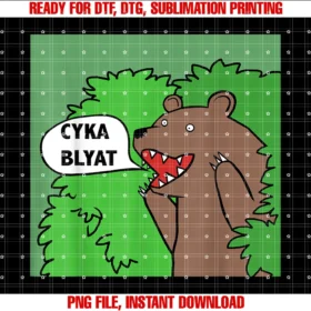 Cyka Blyatrussian Style Gamers Tee